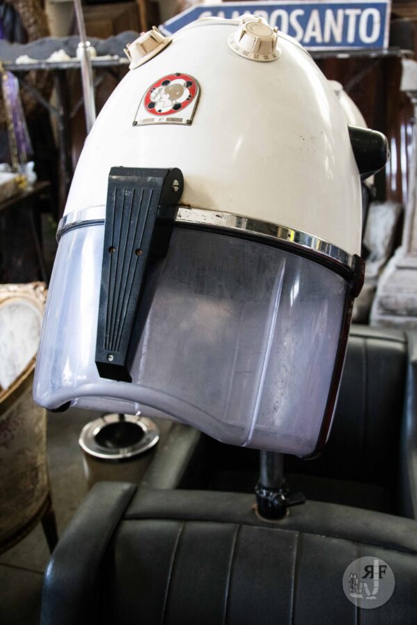 Poltrona parrucchiere con casco anni '70/'80 - immagine 2