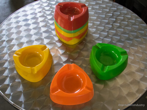 Posacenere plastica colorato